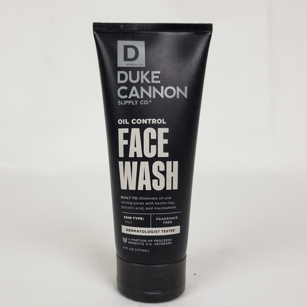 Duke Cannon Oil Control Face Wash